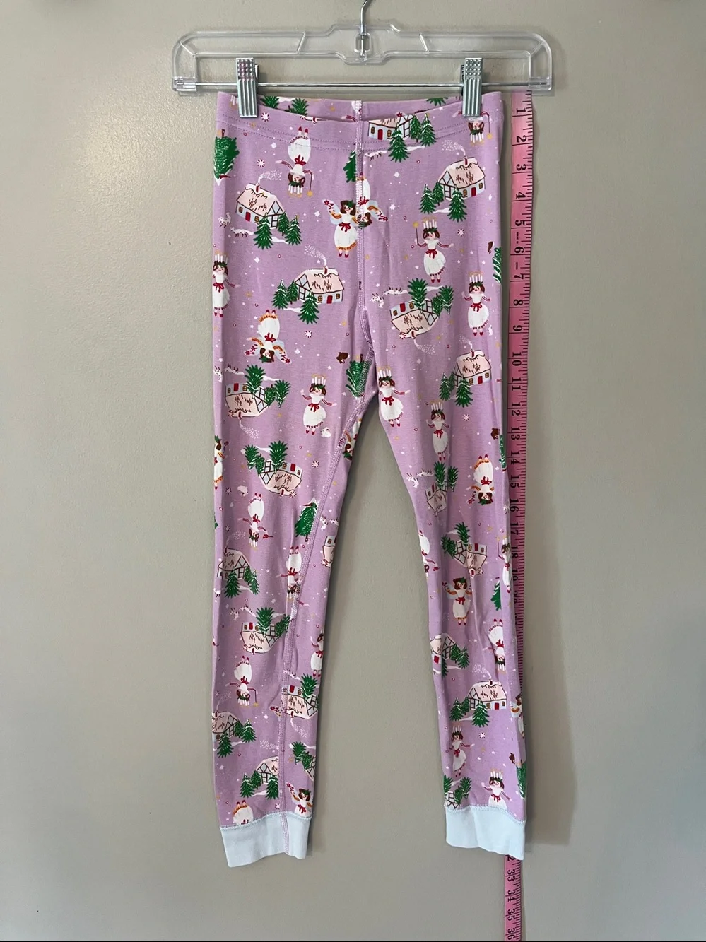 Hanna Andersson Holiday Pajamas Organic Cotton Size 8